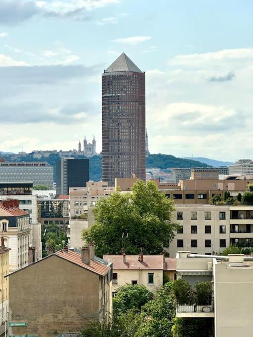 Grand Appartement 3 Chambres Balcon - Partdieu Lyon Zewnętrze zdjęcie